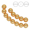 PRECIOSA 131-10-011 Round Pearl Maxima 4 mm GOLD 1 pkg. = 600 pcs.
