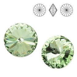 1122 MM 12 Swarovski Rivoli CHRYSOLITE F