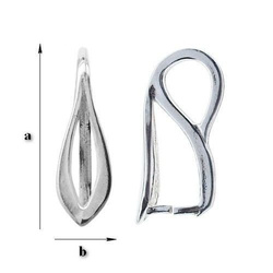 KW-32 Krawatka do Swarovskiego Srebro 925 /gram