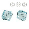 5328 MM 4 Swarovski XILION Bicone LIGHT AZORE