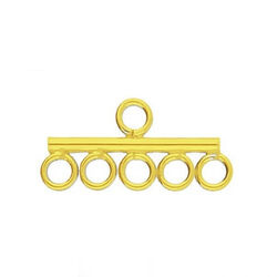 WDKZ-2 End to necklace - Sterling Silver 925 Gold Plated