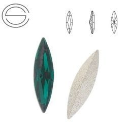 4200 MM 11 Swarovski Navette EMERALD F