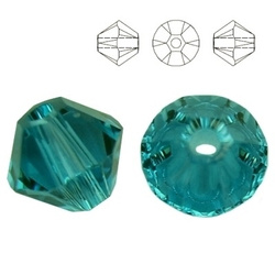 5328 MM 4 Swarovski XILION Bicone INDICOLITE