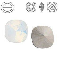 4470 MM 10 Swarovski Square WHITE OPAL F