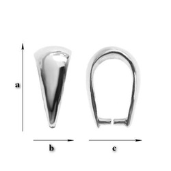 KW-5 Krawatka do Swarovskiego Srebro 925 /gram