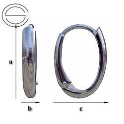 SVP-08 Leverbacks Silver Rhodium Plated