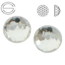 2072 MM 12 Rose Cut CRYSTAL F