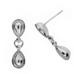 GWP-88/01 STUD EARRING FOR 4320 SILVER 925 RHODIUM