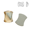 2540 MM 9 Swarovski Curvy GOLDEN SHADOW GSHA F