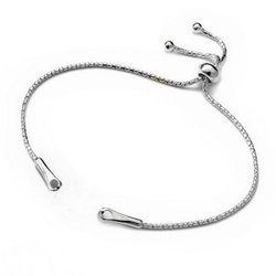 BBP-1 Bransoletka - baza - Srebro 925 RODOWANE