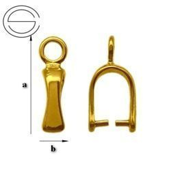 KKZ-6 Krawatka Srebro 925 POZŁACANE