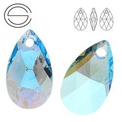6106 MM 22 Swarovski Pear-shaped AQUAMARINE SHIM