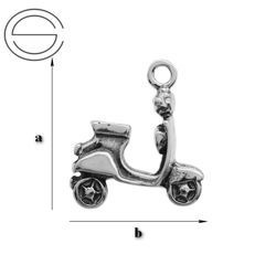 CHA-73 SKUTER Element do podwieszania Srebro 925