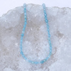 KN-RF-3,0 AQU Natural stone - round faceted - AQUAMARINE - 10 pcs.