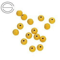 P2LDZ-6,0/1,2 Kulka młotkowana 6 mm 925 POZŁACANE