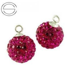 SVW MM 12 Wisiorek - kula FUCHSIA