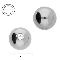 P2L-10/2,6L Light Kulka srebrna 10 mm pr. 925