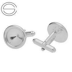 MT-73/12 Cufflinks base Silver 925
