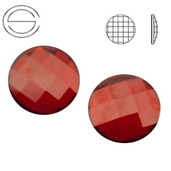 2035 MM 6 Swarovski Chessboard Circle RED MAGMA F