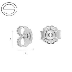 BAR-11 Silver Sterling 925