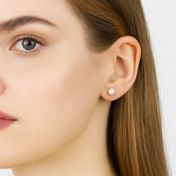 SZTZ-592 Kolczyki sztyfty DIAMENT - SREBRO p 925