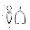 KK-3 Krawatka do Swarovskiego Srebro 925 /gram