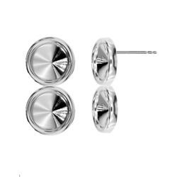 GWTOP-8/2 STUD EARRING 8MM SILVER 925