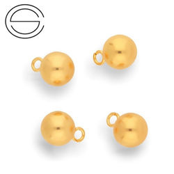 KDPZ-8 Kulka do podwieszania Srebro 925 POZŁACANE