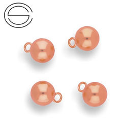 KDPRG-8 Kulka do podwieszania Srebro 925 ROSE GOLD