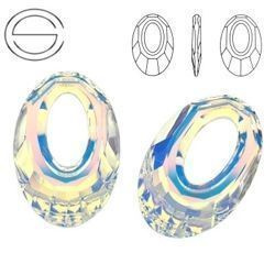 6040 MM 30 Swarovski Helios Crystal AB