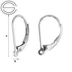 BA-46 Leverbacks - Earring Hooks - Sterling Silver 925