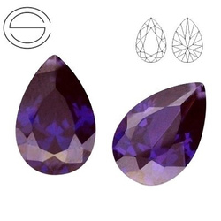 PR II MM 8 Cyrkonia (Cubic zircon) AMETHYST