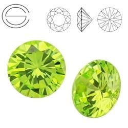 RD II MM 12 Cyrkonia - Corundum APPLE GREEN