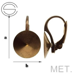 BM-43/10  Metal Leverbacks