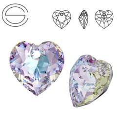 6432 MM 10,5 Swarovski Heart Cut VITRAIL LIGHT VL P