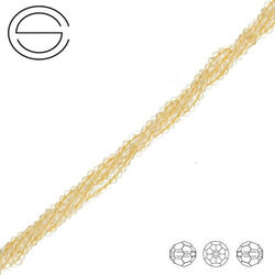 KN-RF-2,0 CIT Kamień CYTRYN faset. 2,0 mm -sznur