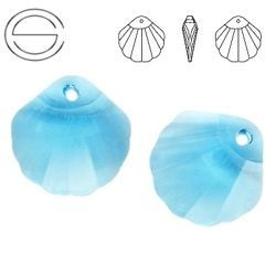 6723 MM 16 Swarovski Shell AQUAMARINE