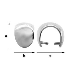 KW-3 Krawatka do Swarovskiego Srebro 925 /gram