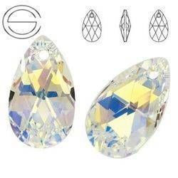 6106 MM 22 Swarovski Pear-shaped Crystal AB