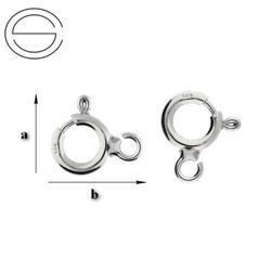 AMM 5 Zapięcie - federing 5 mm Srebro 925 /gram