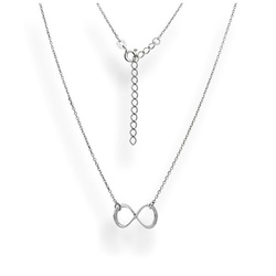 Srebrny naszyjnik - NIESKOŃCZONOŚĆ - pr. 925