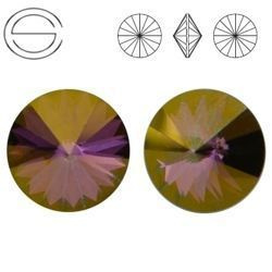 1122 SS 39 Swarovski Rivoli LILAC SHADOW LISH F