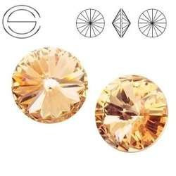 1122 SS 29 Swarovski Rivoli LIGHT PEACH F