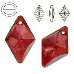 6320 MM 14 Swarovski Rhombus RED MAGMA REDM