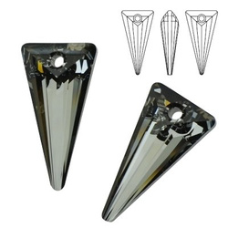 6480 MM 28 Swarovski Spike SILVER NIGHT SINI