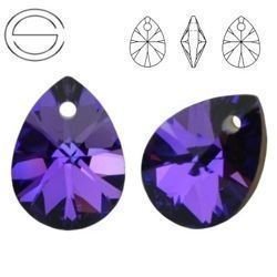 6128 MM 12 Swarovski Mini Pear HELIOTROPE HEL