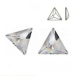 2721 MM 10 Swarovski Triangle Crystal CAL V SI
