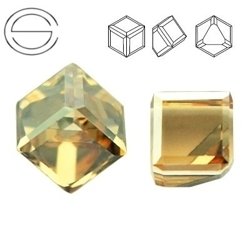 4841 MM 4 Swarovski Cube GOLDEN SHADOW GSHA CAL VZ