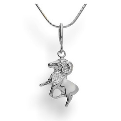 Srebrna zawieszka - ZODIAK - Baran - pr. 925