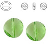 5621 MM 14 Swarovski Twist Bead PERIDOT